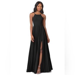 Azazie Black Lennon Bridesmaid Dress - new in box